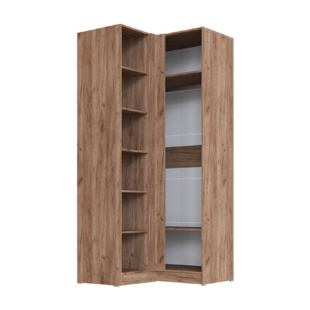 Шкаф угловой Вегас, дуб крафт 