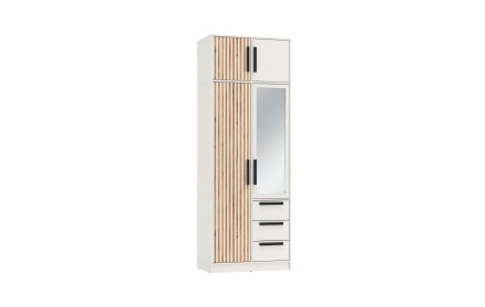 Тумба 2-х дверная 83.12 Вегас, Белый 