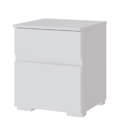 Тумба прикроватная Плейона, белый 
