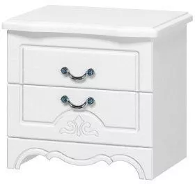 Тумба прикроватная Лотос, Белый 